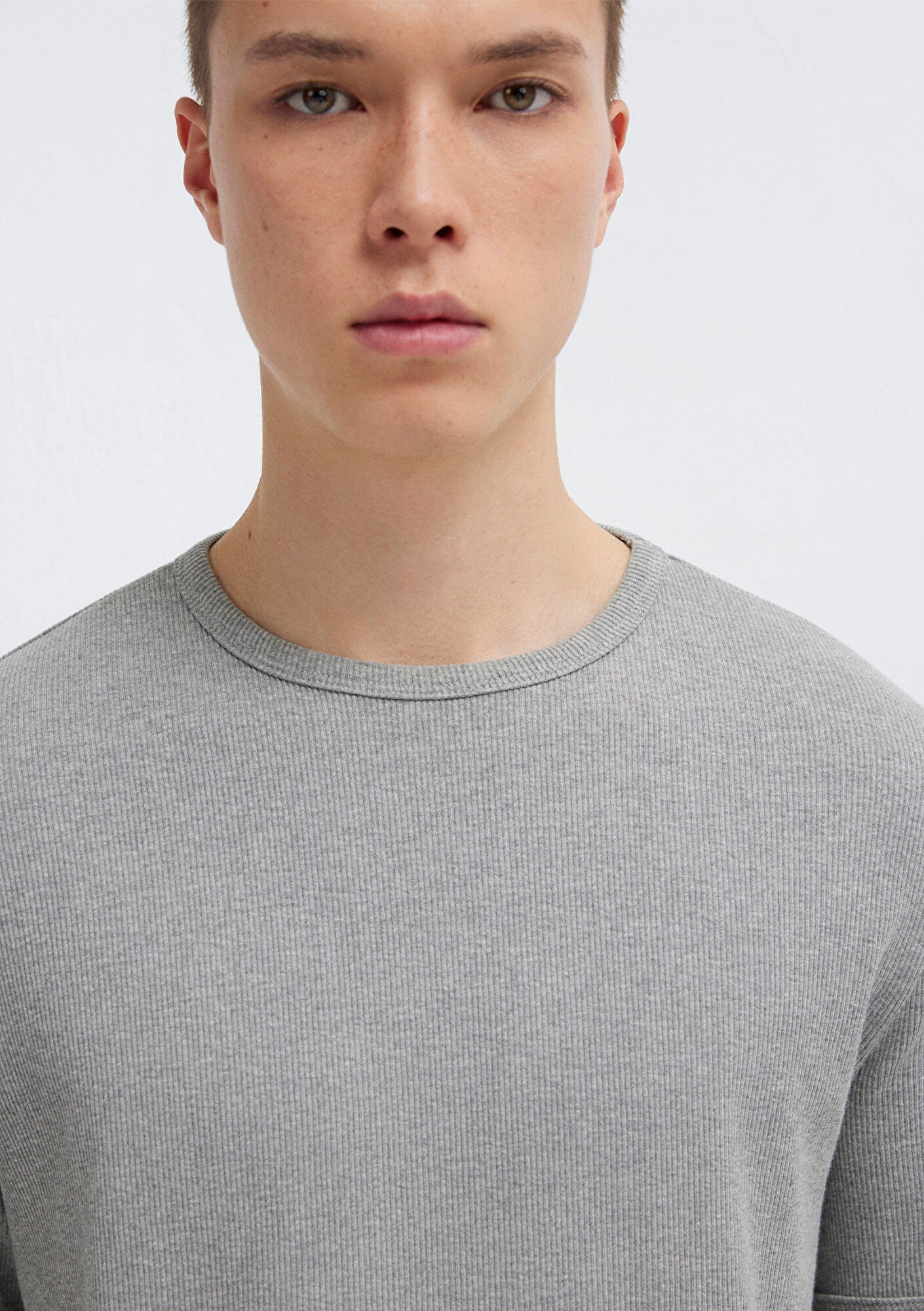 Grey Basic T-Shirt