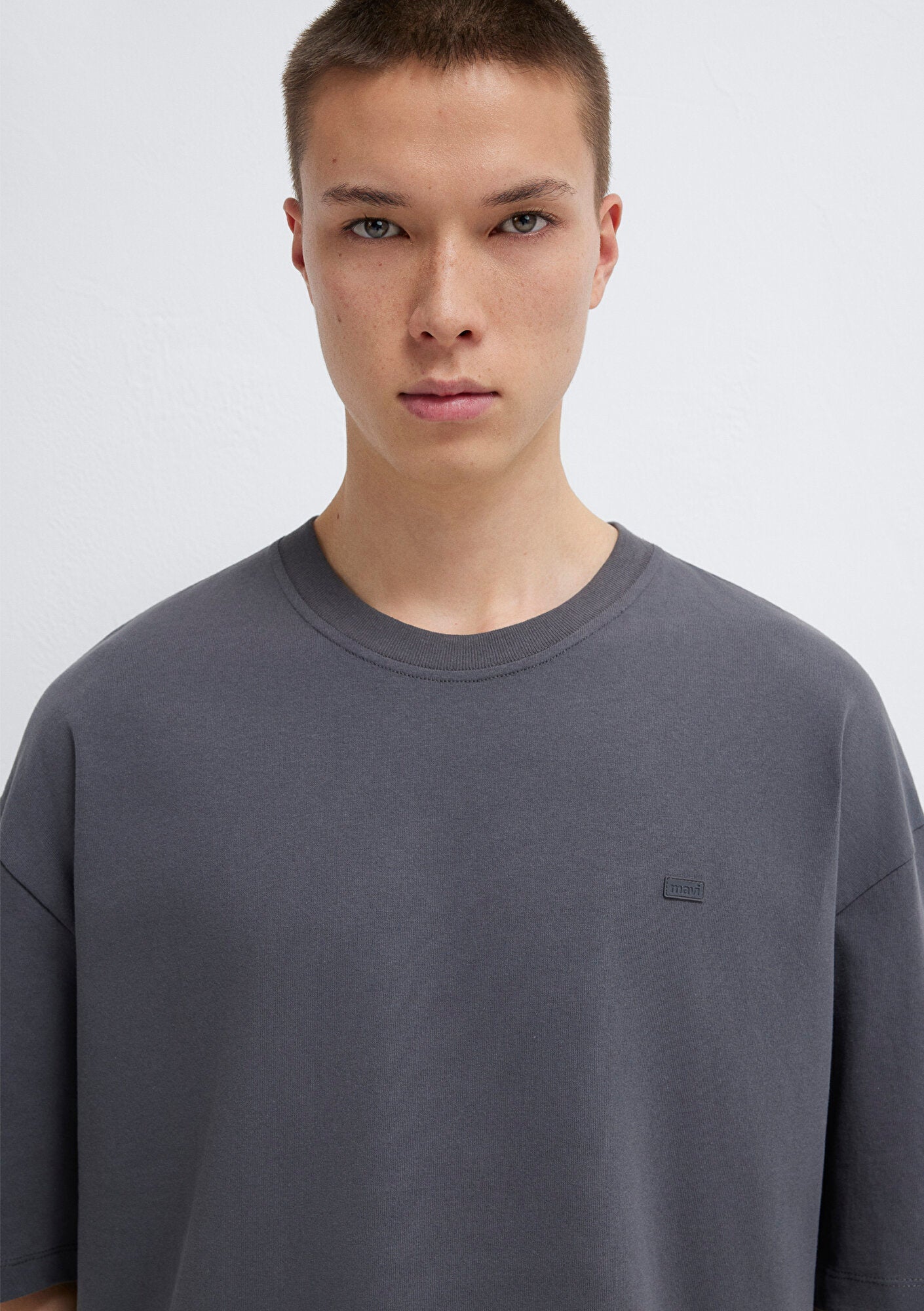Grey Basic T-Shirt