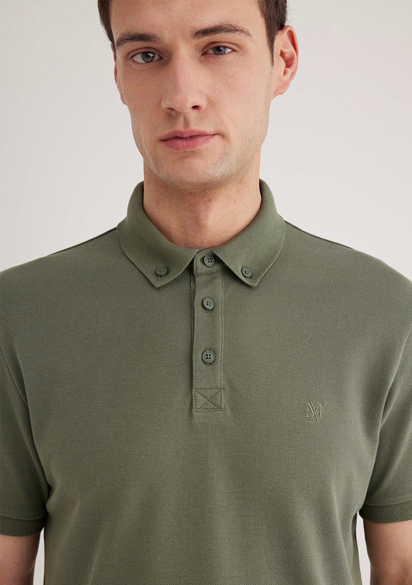 Khaki Polo T-Shirt