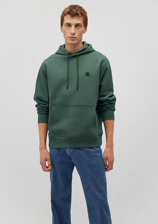 Mavi Logo Embroidered Green Sweatshirt