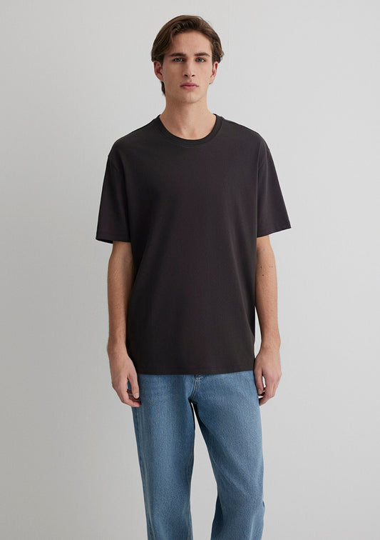 Brown Basic T-Shirt