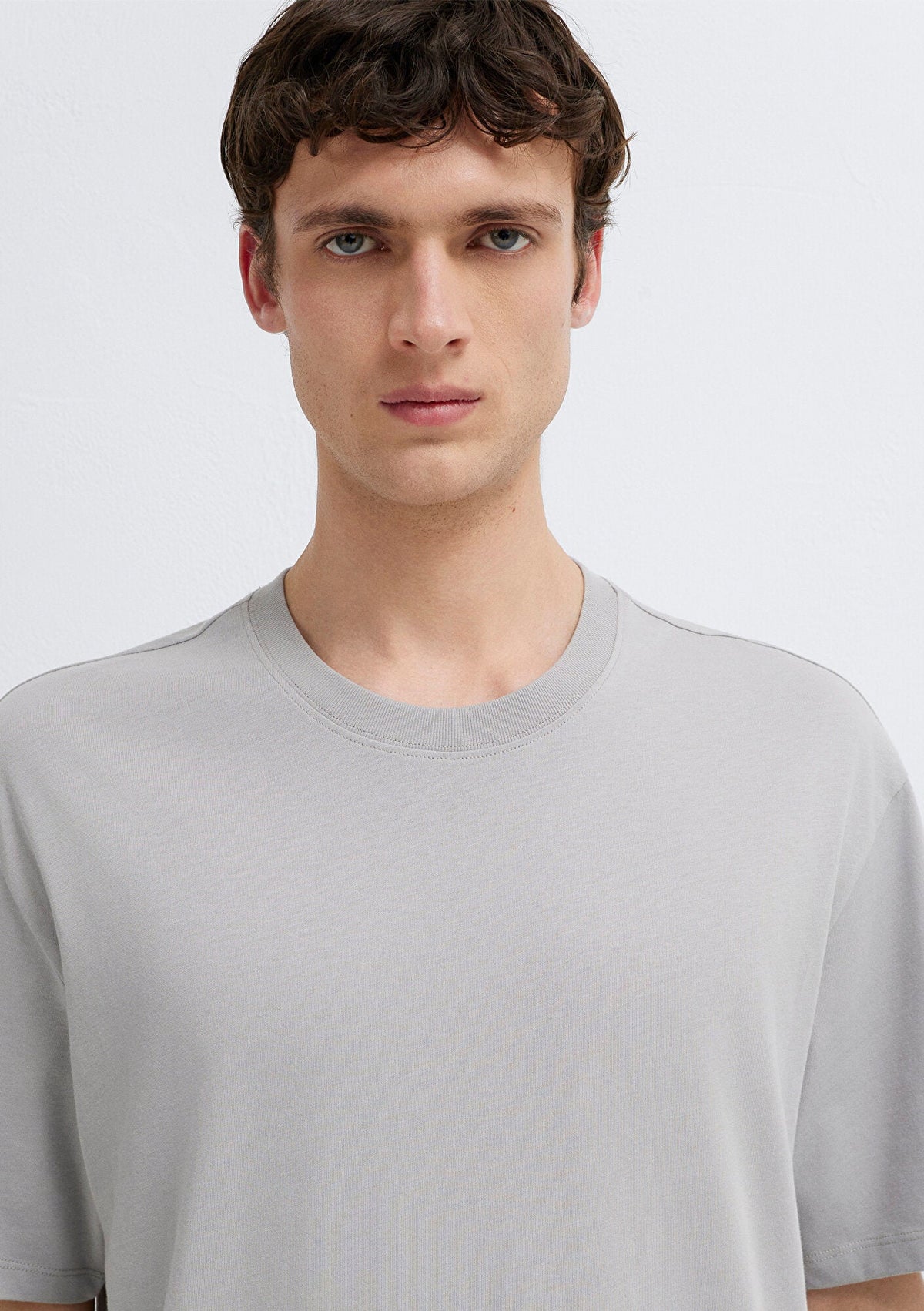 Grey Basic T-Shirt