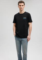 Mavi Jeans Printed Black T-Shirt