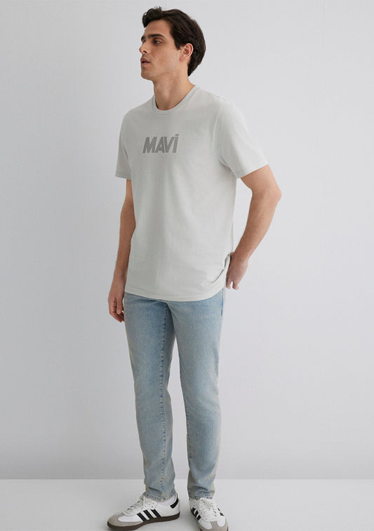 Printed Gray T-Shirt