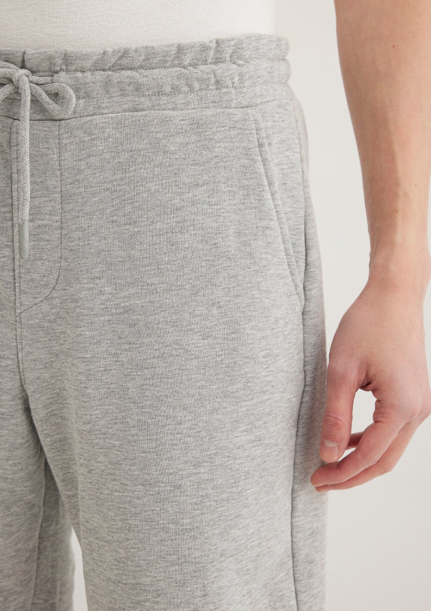 Grey Basic Shorts