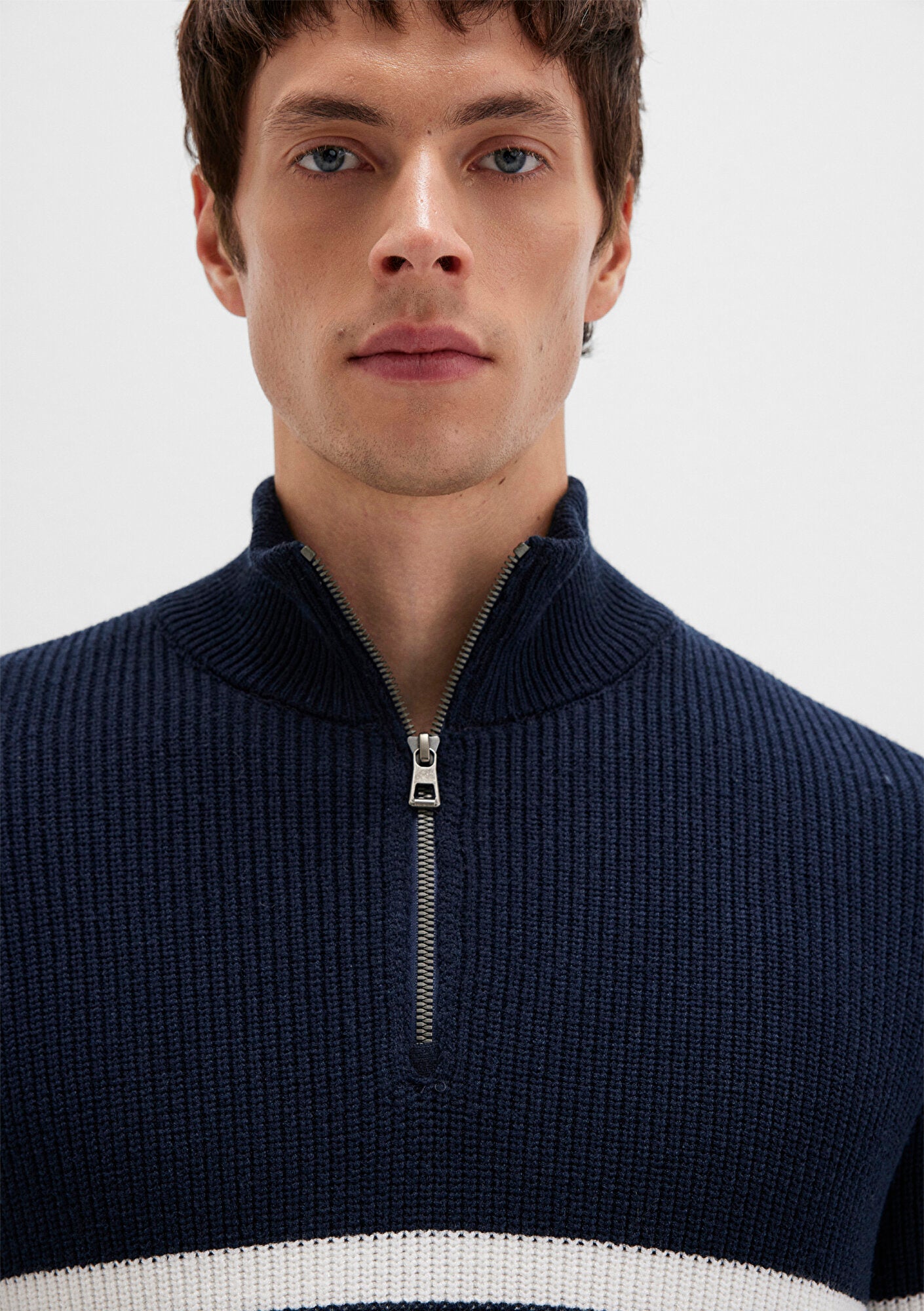 Striped Navy Sweater