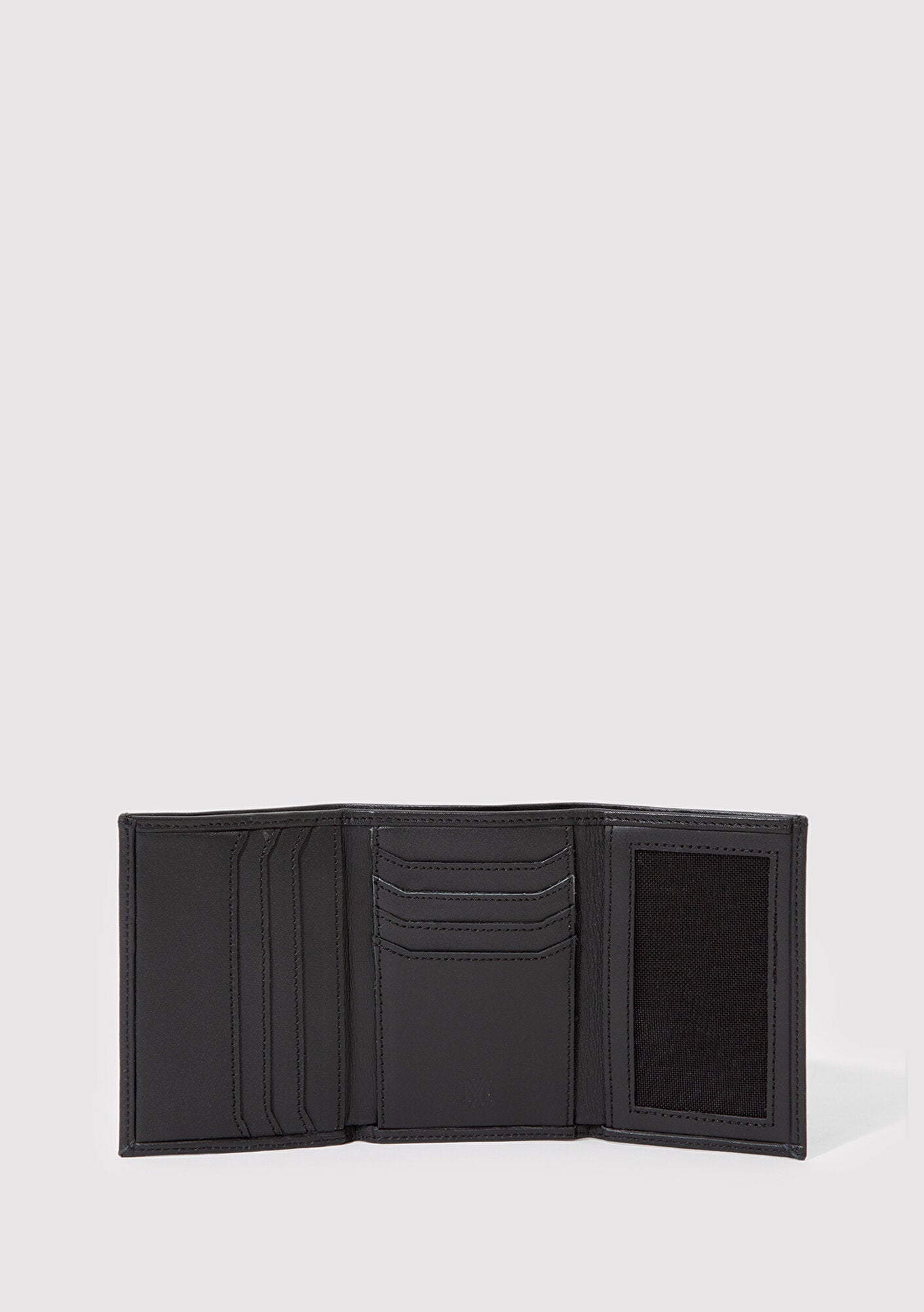 Grey Leather Wallet