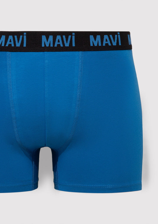 Blue Basic Boxers