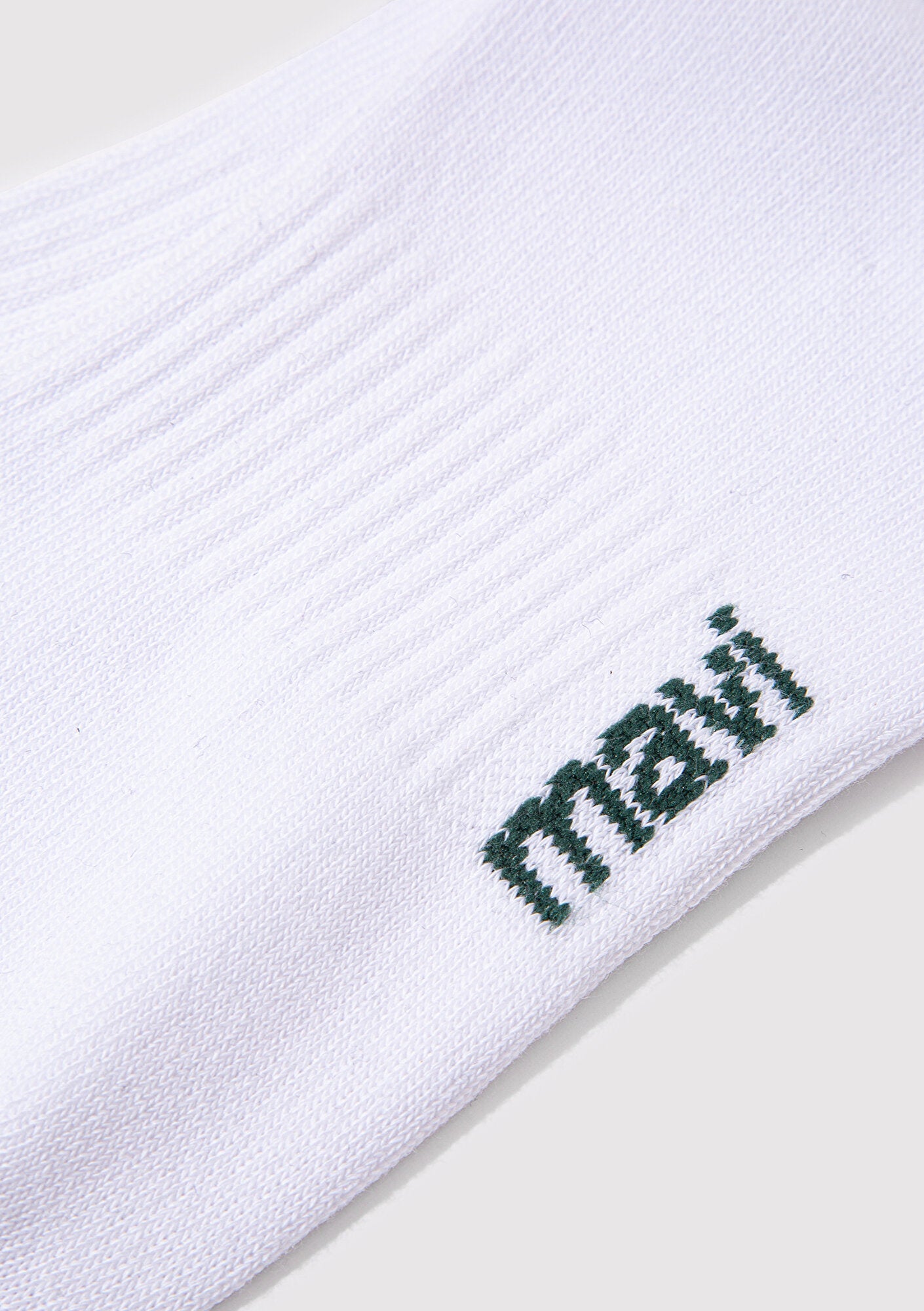 Mavi Logo Printed White Socket Socks