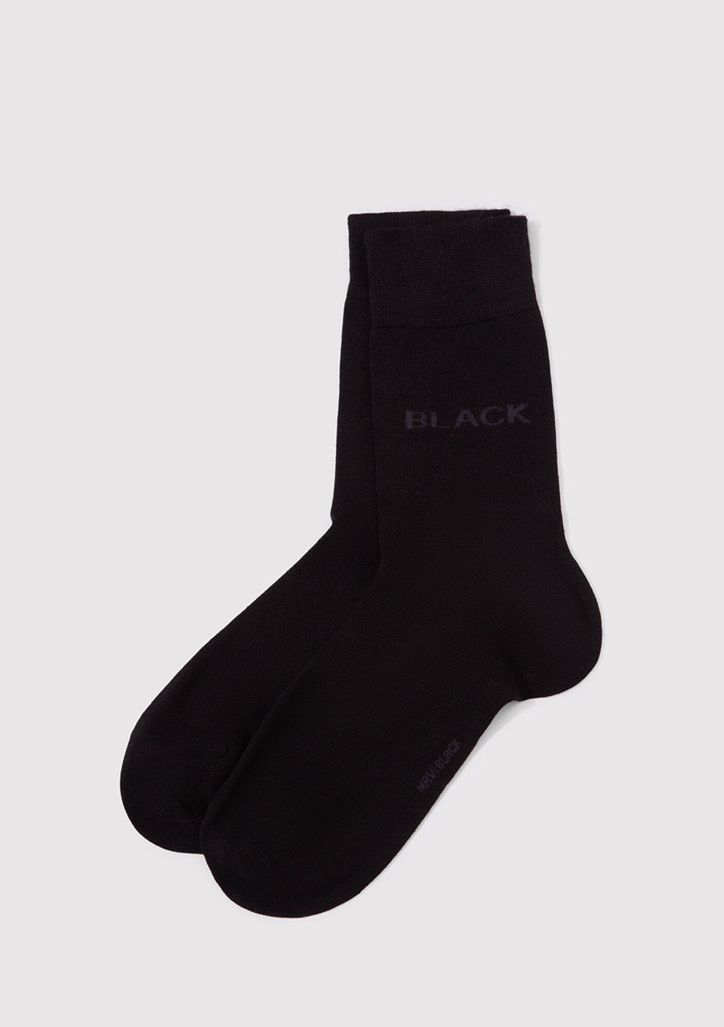 Black Socket Socks
