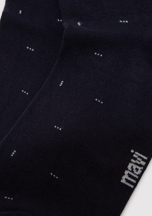 Navy Socket Socks