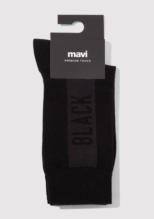 Black Socket Socks