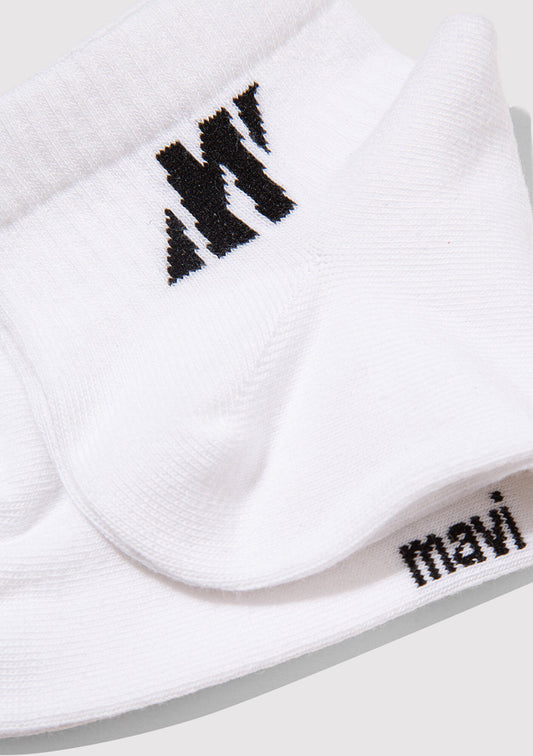 White Ankle Socks