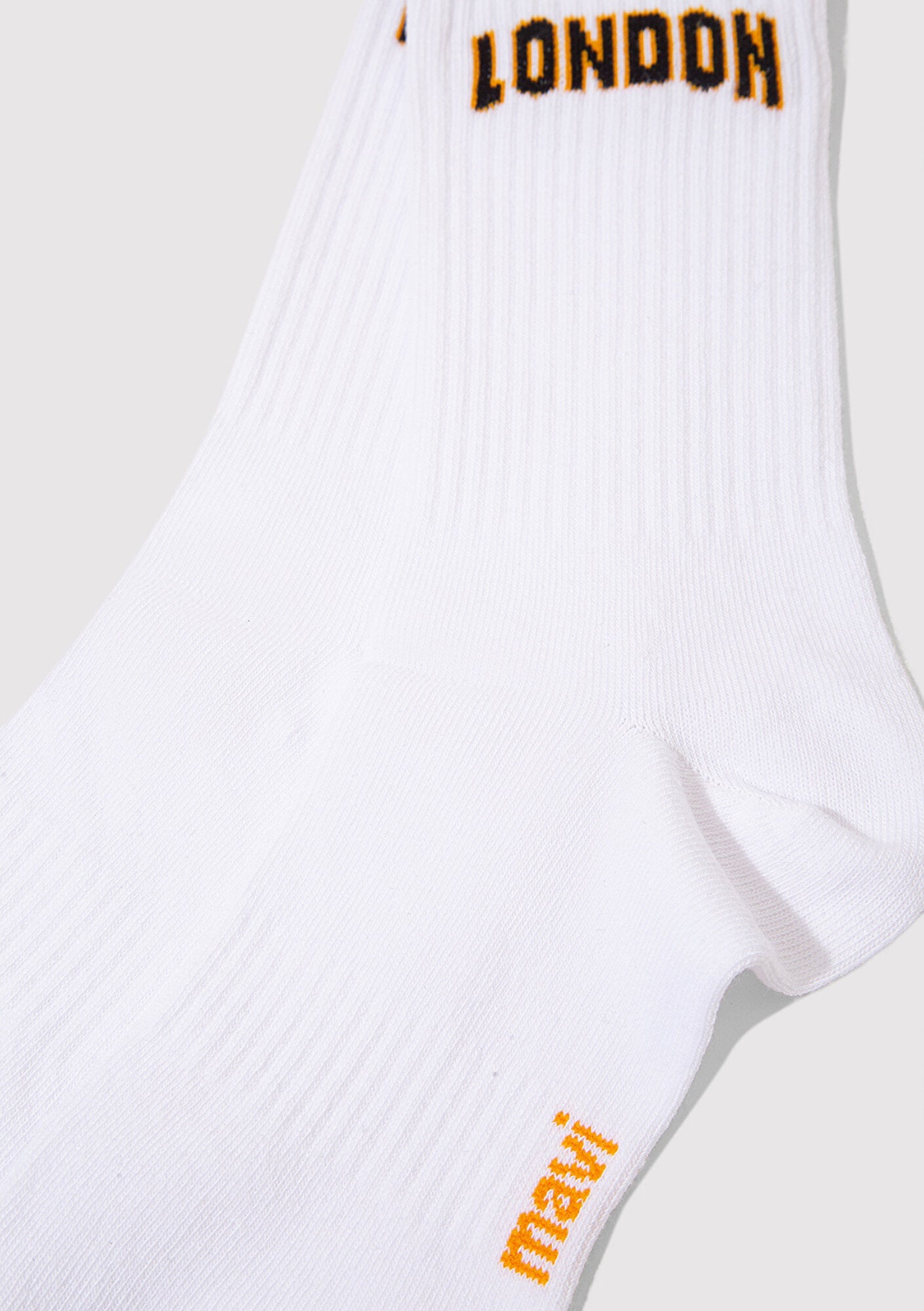 White Socket Socks