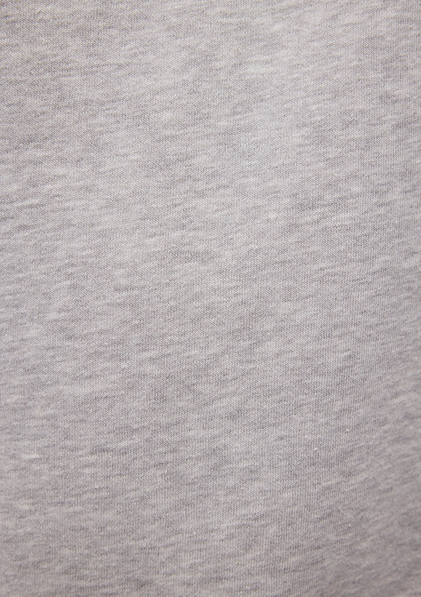 Half Zip Grey Basic Sweatshirt