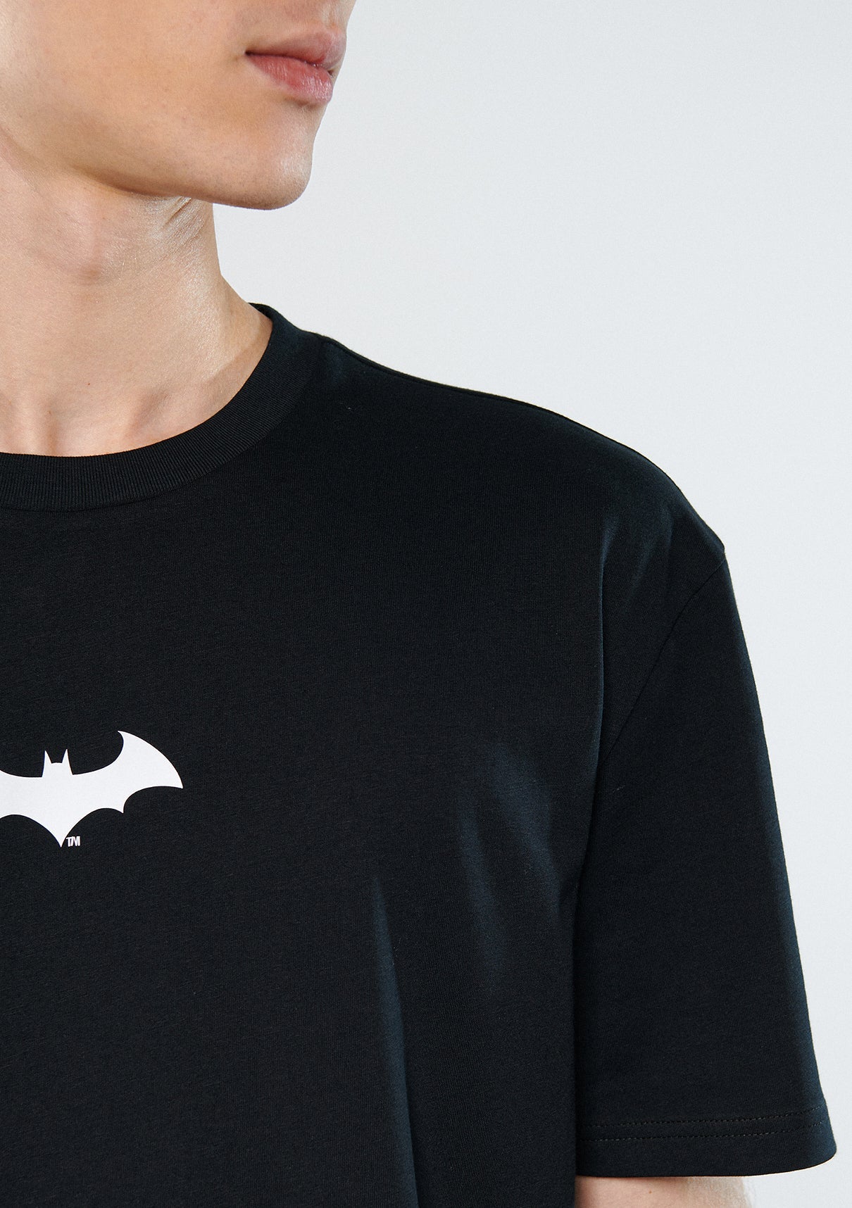 Batman Printed Black T-Shirt