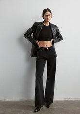 Malibu Dark Smoke Denim Jean Pants