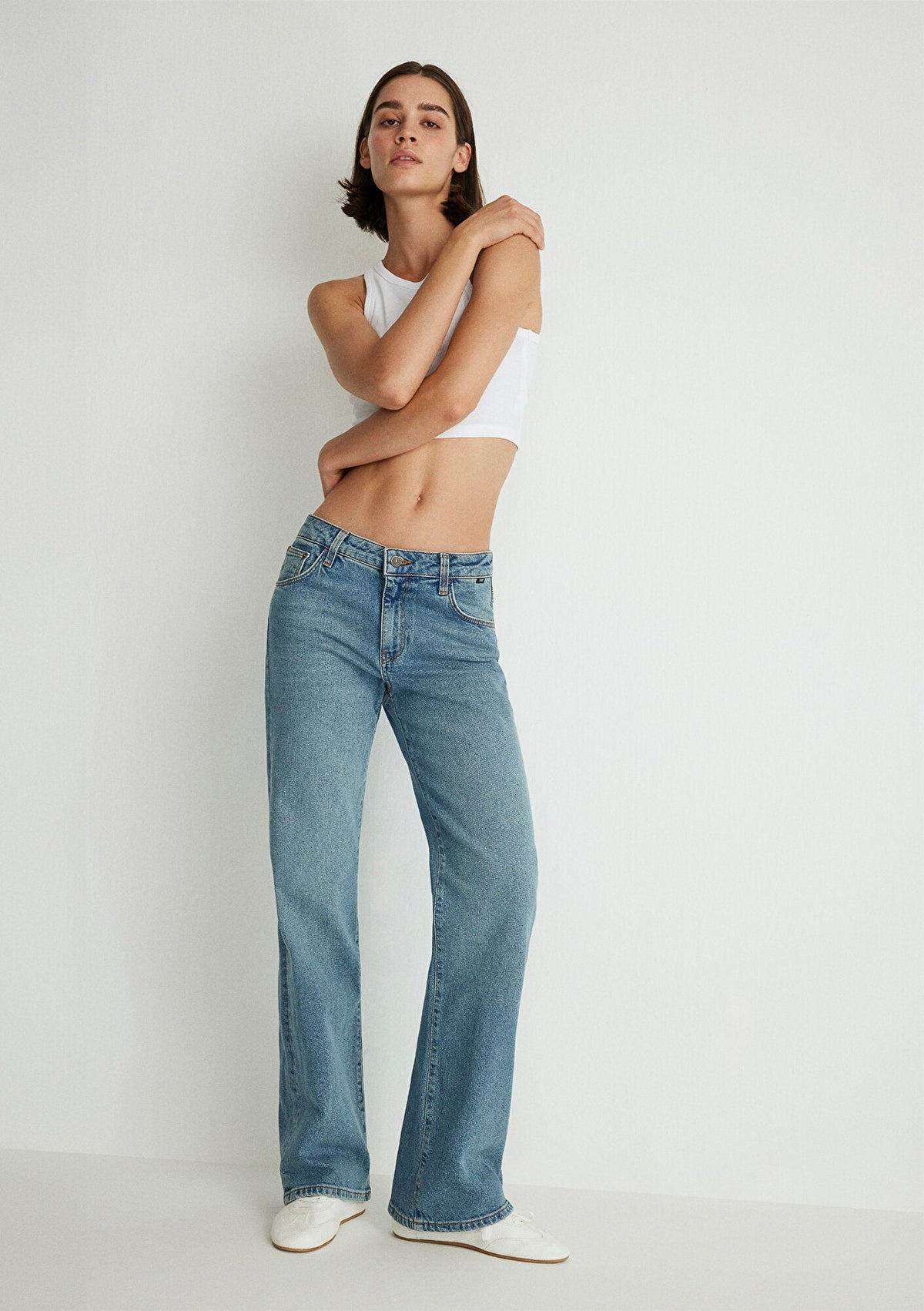 Ibiza Light Shaded Denim Jean Pants