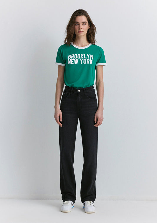 Sky Smoke Classic Denim Jean Pants