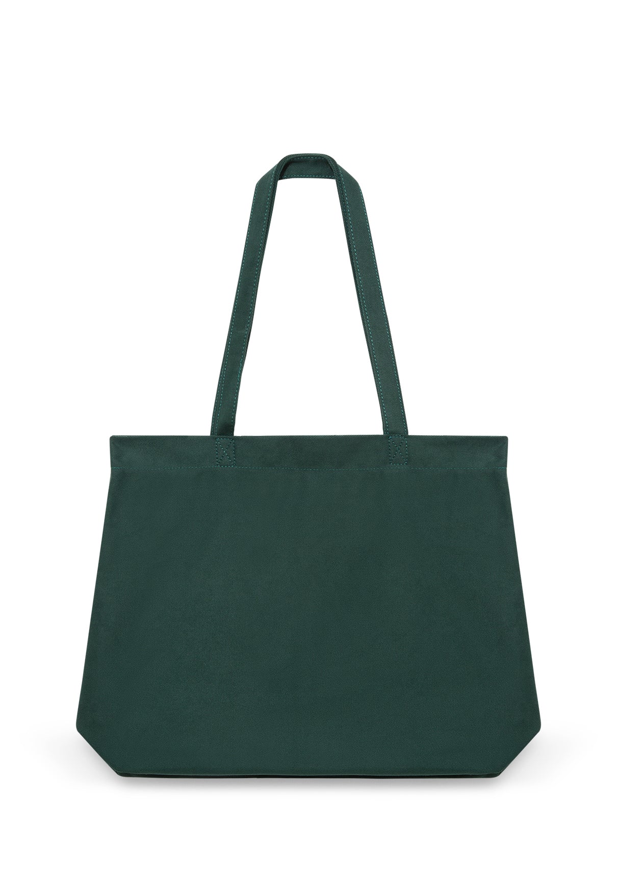 Mavi Logo Printed Green Shopper Bag