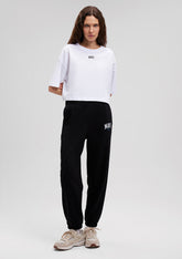 Mavi Logo Printed Black Sweatpants