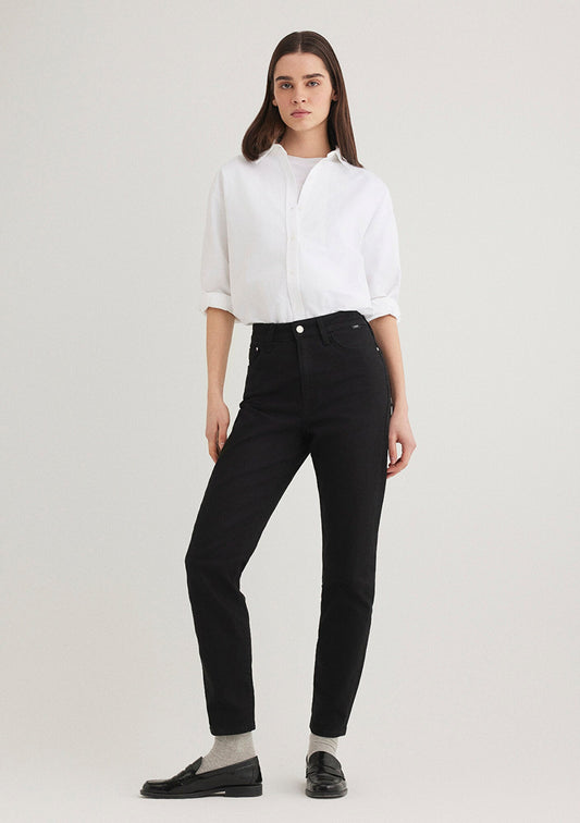 Star Double Black Denim Jean Pants