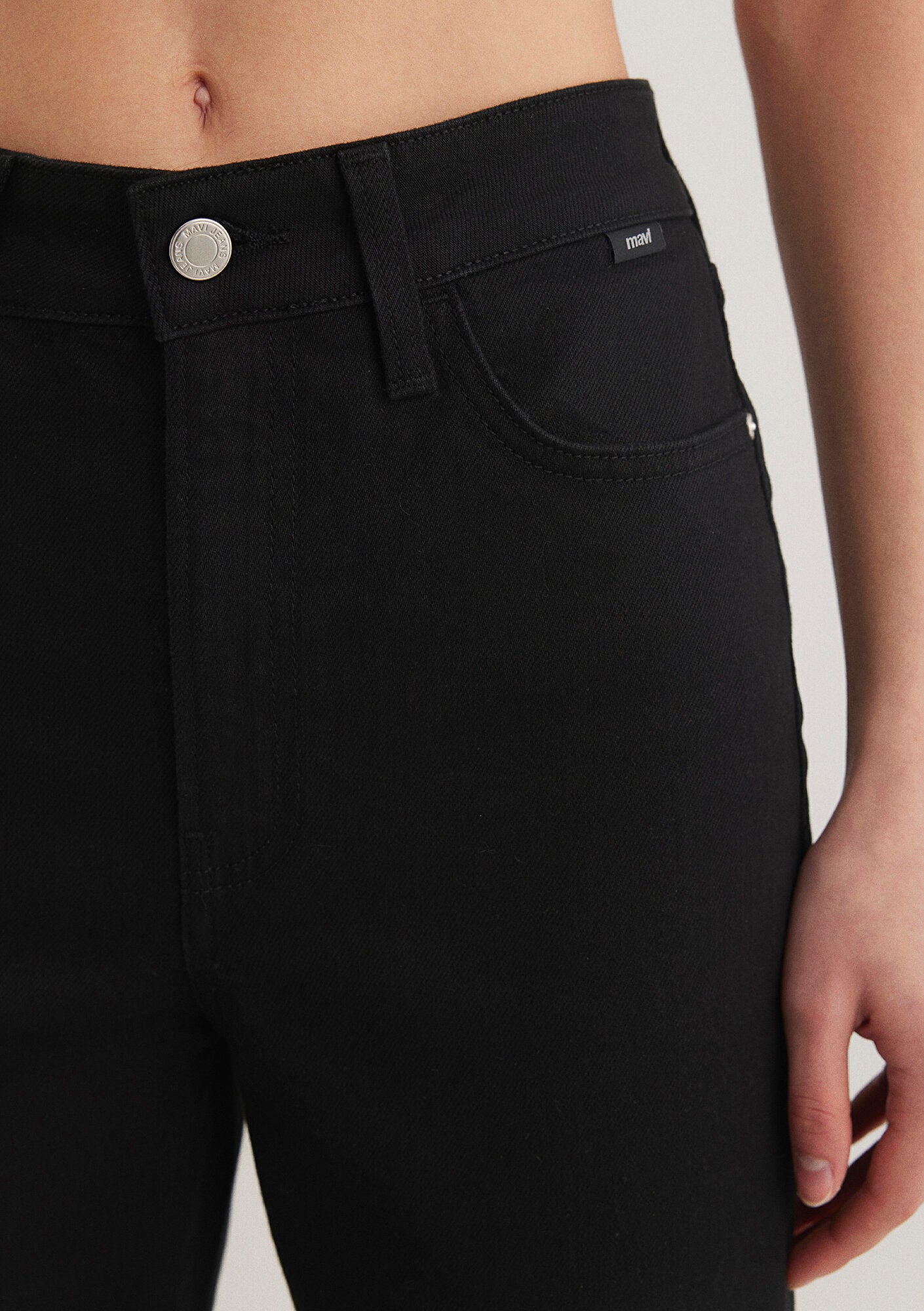 Star Double Black Denim Jean Pants