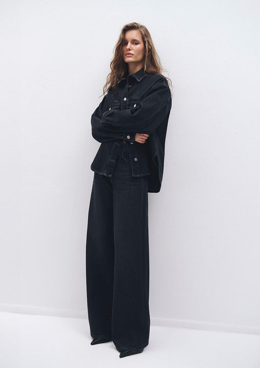 Joy Blue Edition Tencel TM Lyocell Blend Gray Jean Pants