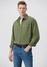 Black Faux Leather Belt