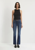 Maria Dark Blue Gold Denim Jean Pants
