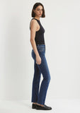Maria Dark Blue Gold Denim Jean Pants