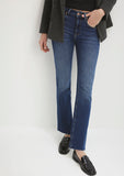 Maria Dark Blue Gold Denim Jean Pants
