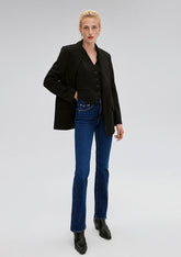 Maria Deep Blue Jean Pants