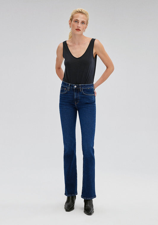 Maria Deep Blue Jean Pants