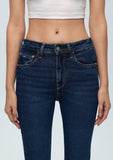 Maria Deep Blue Denım Jean Pants
