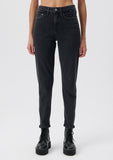 Cindy Mid Smoke Denim Jean Pants