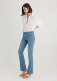 Molly Light Blue Gold Shape Jean Pants