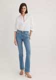 Molly Light Blue Gold Shape Jean Pants