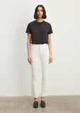 New York White Denim Jean Pants