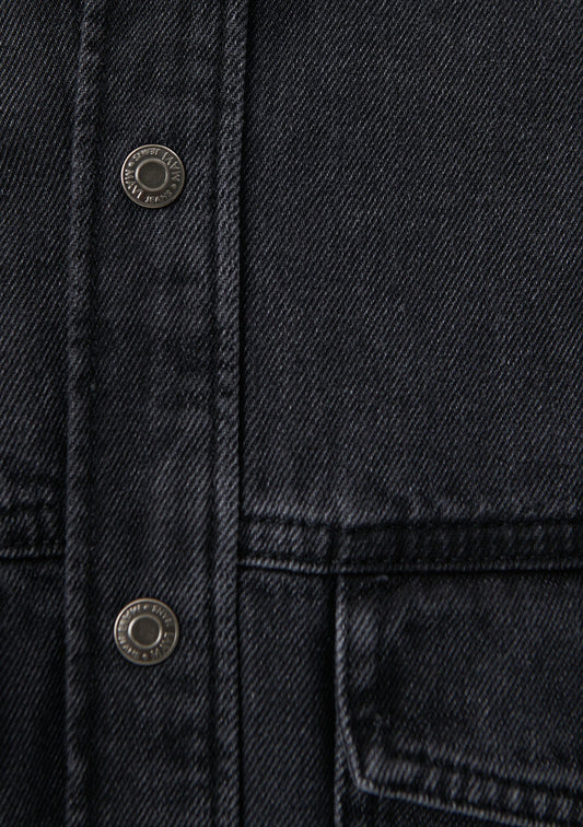 Ross Smoke Denim Jean Shirt