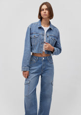 Brenda Shaded Blue 90s Jean Jacket