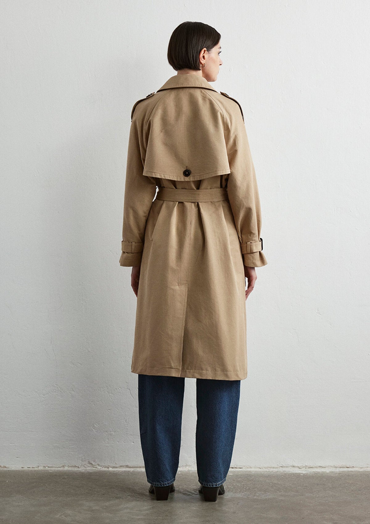 Beige Trenchcoat
