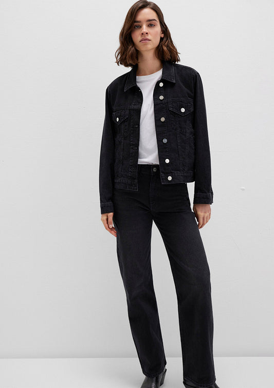 Ruby Dark Smoke Icon Jean Jacket