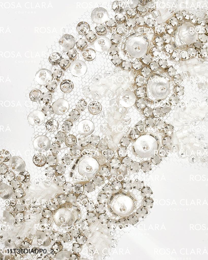 Hairpiece Tiara Beaded 11T36