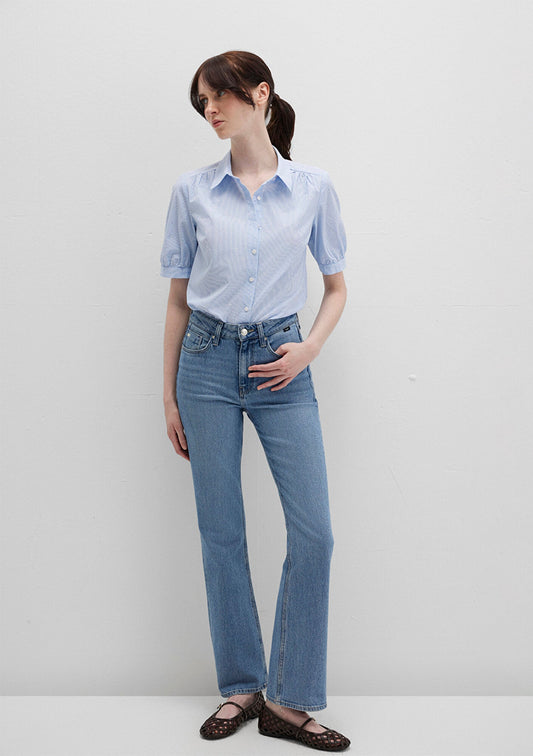 Striped Blue Shirt