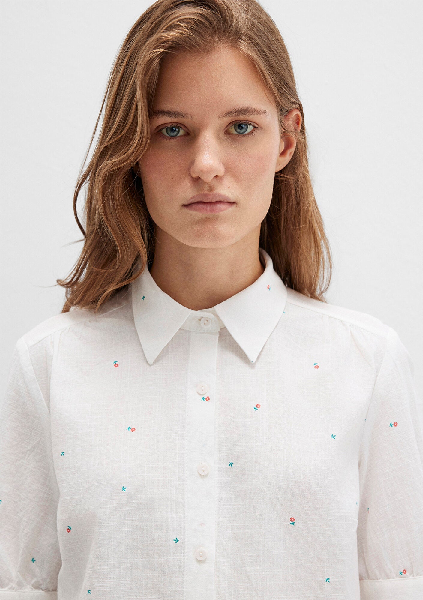 Flower Printed Shirt