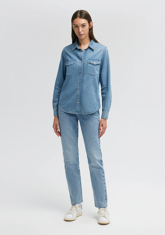 Merida Mid Blue Denim Jean Shirt