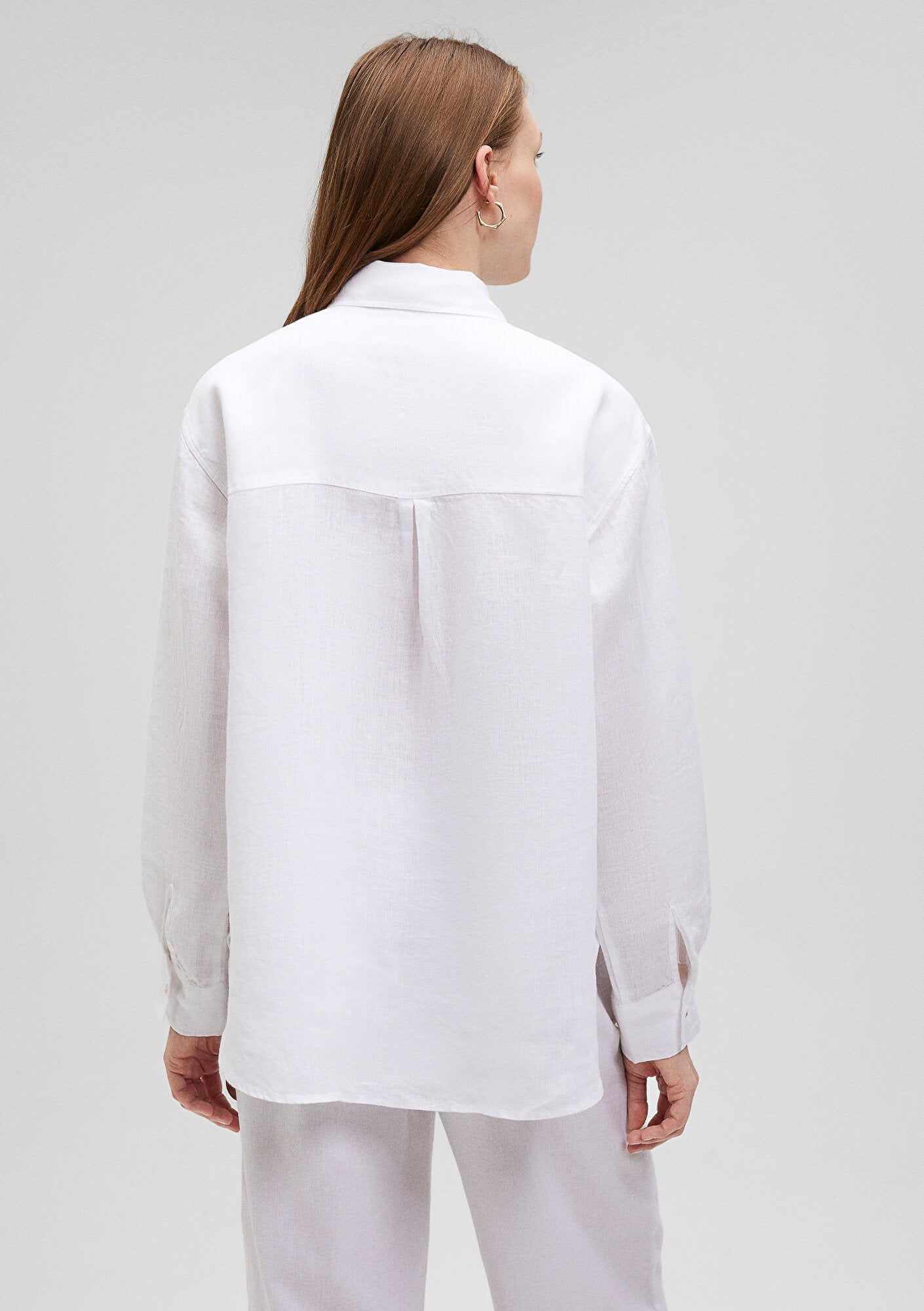 White Linen Shirt