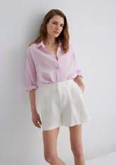 Purple Linen Shirt