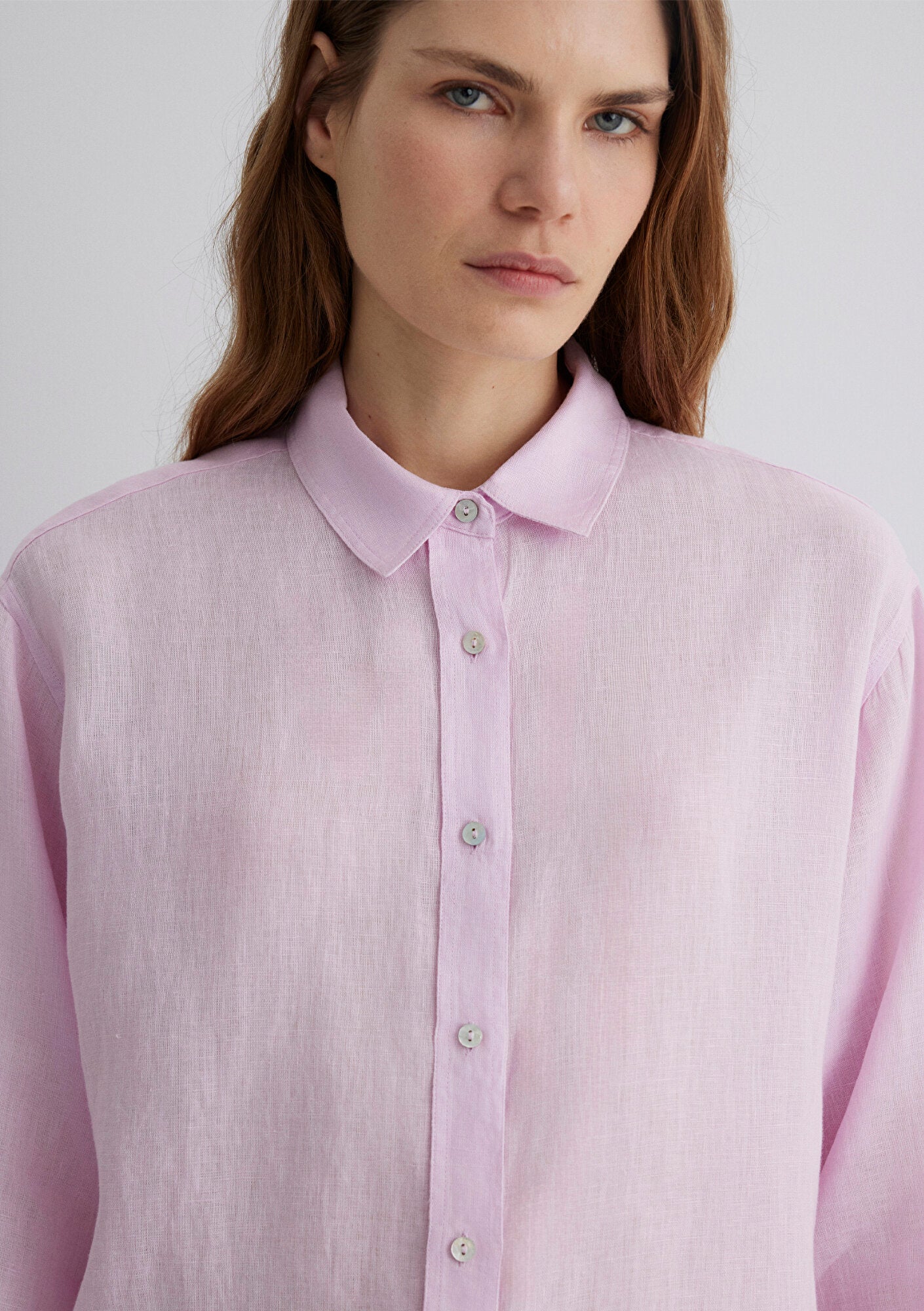 Purple Linen Shirt